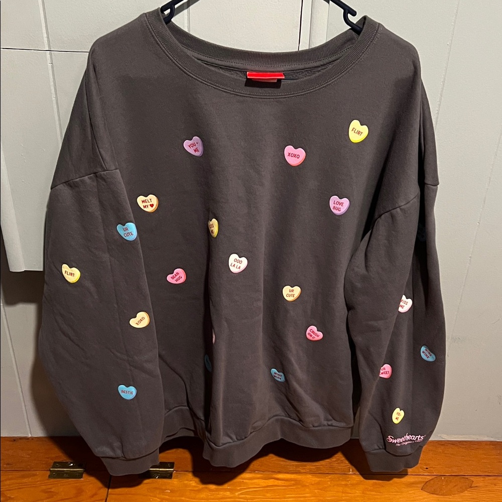 Womens 3x sweethearts sweatshirt
